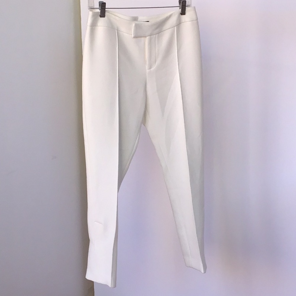 Smythe Stovepipe Pant - Size 6 - White